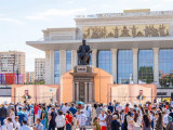 Талдықорғанда Абайдың 180 жылдығына арналған мерекелік шара өтті