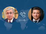 Мемлекет басшысы Украина Президентіне құттықтау жеделхатын жолдады