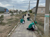 Ұлытау облысында жаппай сенбілік өтті