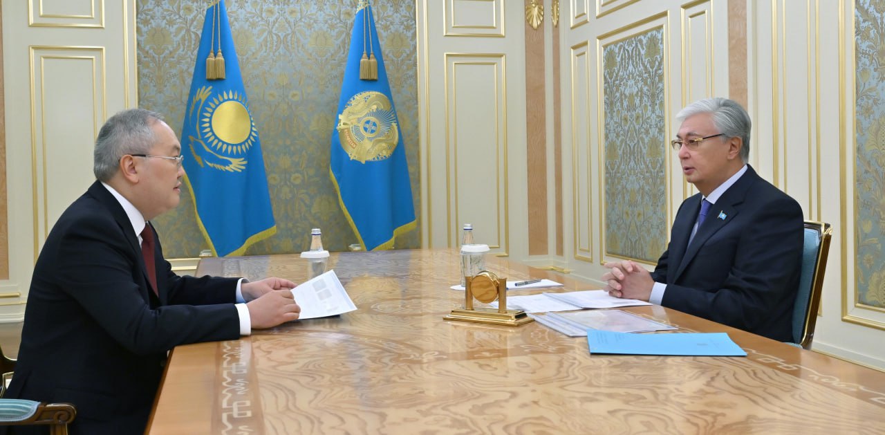 Президент Қаржылық мониторинг агенттігінің төрағасын қабылдады