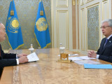 Президент Қаржылық мониторинг агенттігінің төрағасын қабылдады