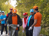 Өскеменде Дүниежүзілік тазалық күні өтті