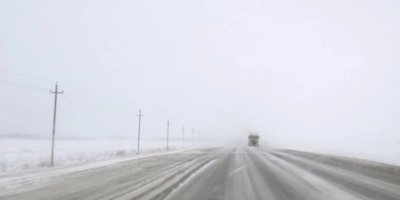 ШҚО тасжолында шектелген қозғалыс қыс соңына дейін сақталады