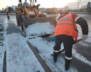 Елорданы қардан тазалауға қанша техника жұмылдырылды?