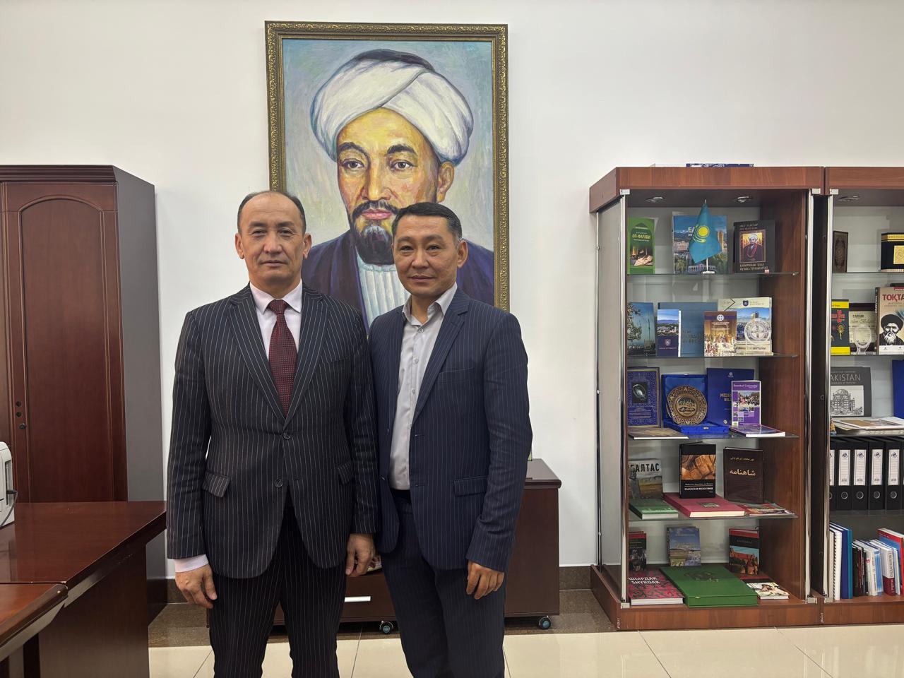 Фарабитанушылармен кездесу - рухани сабақтастық пен ғылымның тоғысқан тұсы