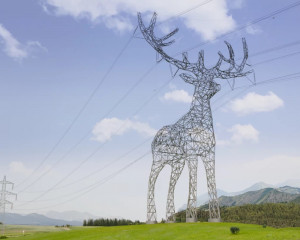 Жануар бейнесіндегі бағаналар