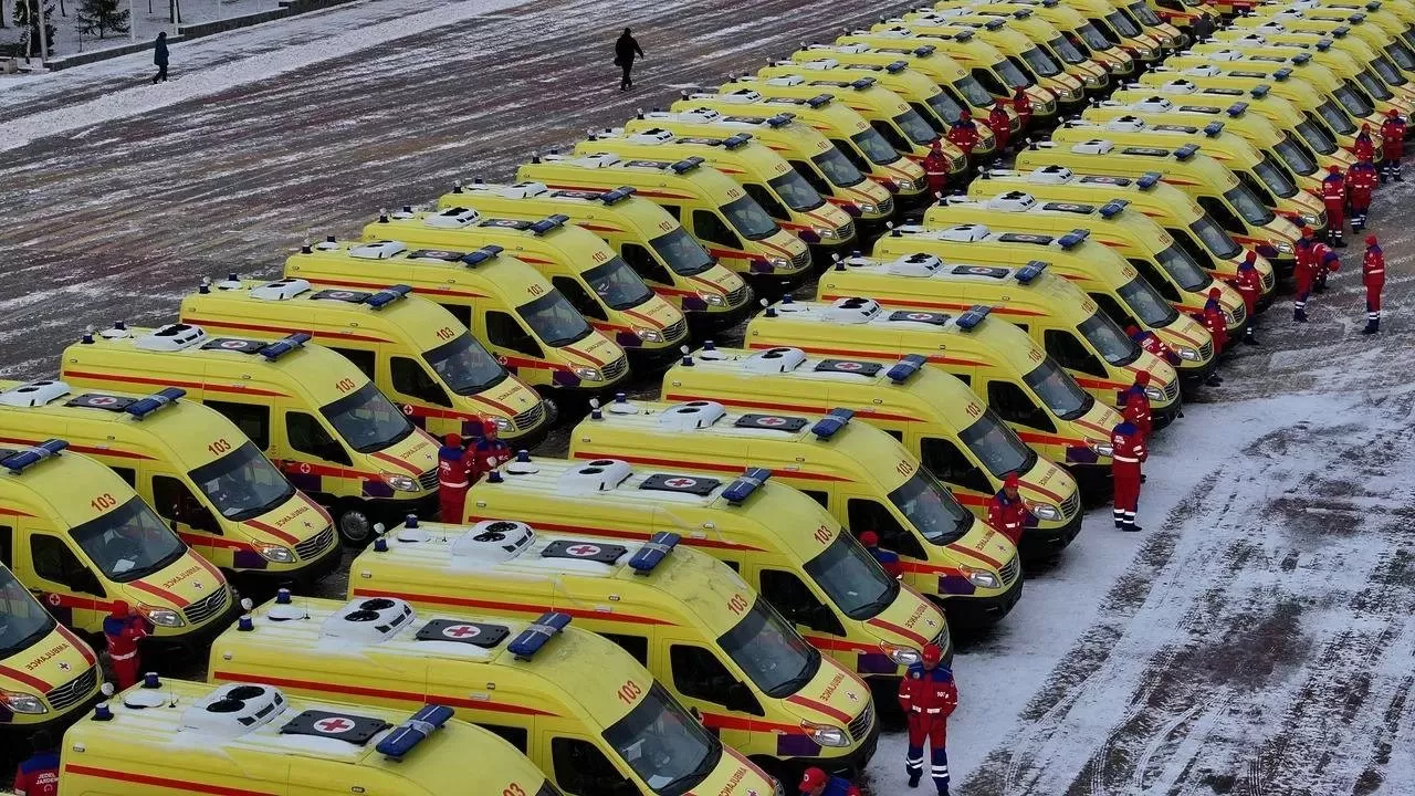 Қостанай дәрігерлеріне «Allur» құрастырған жедел жәрдем көліктері берілді