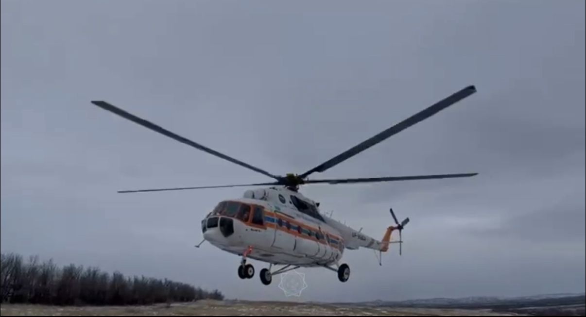 Жаңа туған сәби Өскеменге тікұшақпен шұғыл жеткізілді (видео)