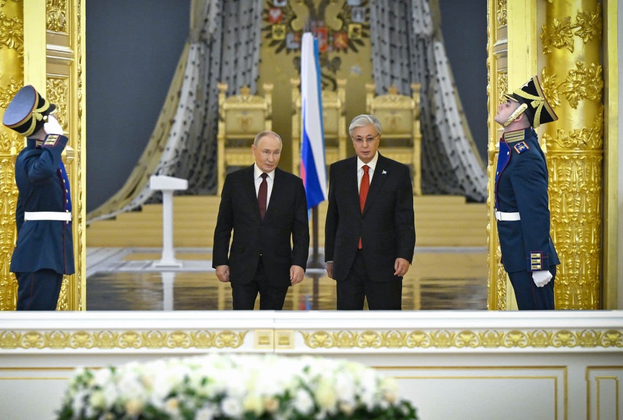 Қасым-Жомарт Тоқаев пен Владимир Путин кеңейтілген құрамда келіссөз жүргізді