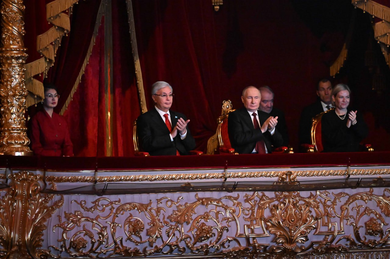 Қазақстан мен Ресей президенттер гала-концертті тамашалады