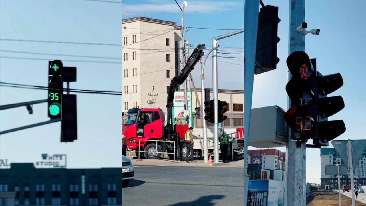 Атырауда бағдаршамдарға жасанды интеллект жүйесі енгізілді