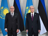 Қазақстан мен Эстония басшылары келіссөз жүргізді