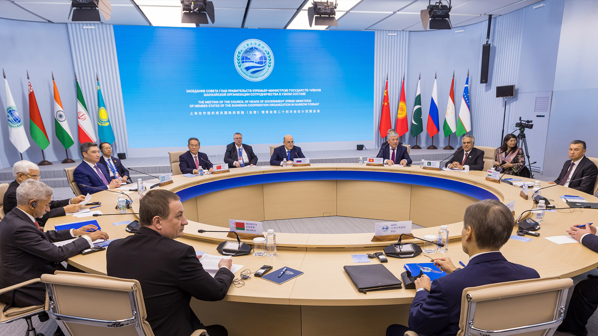 Олжас Бектенов Мәскеуде ШЫҰ-ға мүше елдердің үкіметтері басшылары кеңесінің отырысына қатысты