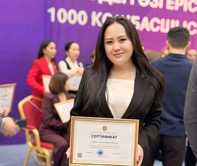 Кәріс қызы – Любовь қазақ тілін жетік біледі