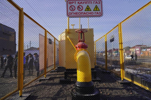 Астана іргесіндегі Қоянды ауылына газ берілді