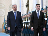 Ақордада Түрікменстан Президентін қарсы алу рәсімі өтті