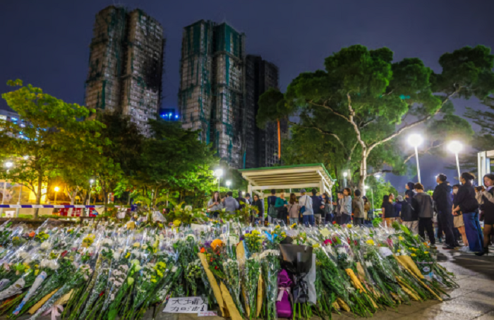 Гонконгтағы тұрғын үй өртінен қаза тапқандар саны 146-ға жетті