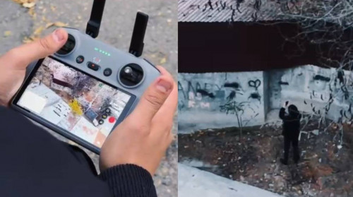 Шымкентте есірткі жасырушының әрекеті дрон арқылы әшкере болды