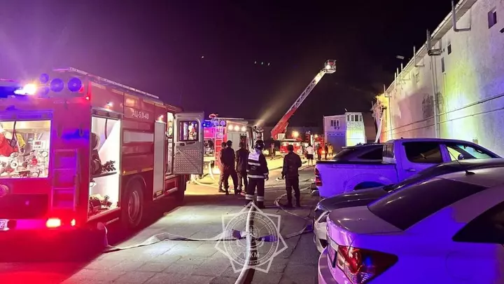 Алматыдағы өрт: ондаған адам эвакуацияланды