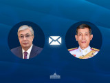 Мемлекет басшысы Таиланд Короліне құттықтау жеделхатын жолдады