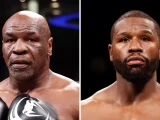 Майк Тайсон Флойд Мейвезермен жұдырықтасады