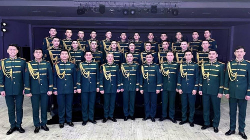 Ұлттық ұланның әскери қызметшісі әнімен әлеуметтік желіні тәнті етті