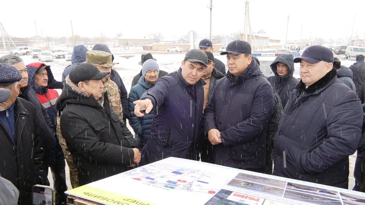 Түркістанда құлаған көпірдің орнына жаңасы салынады