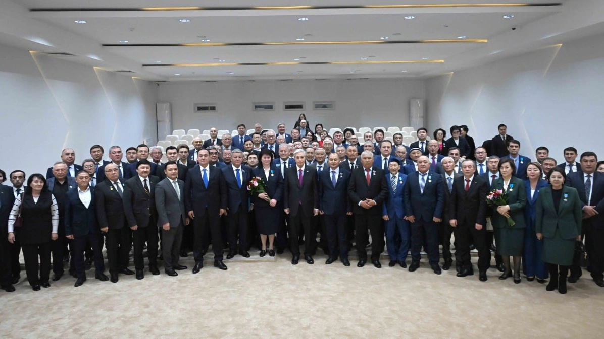 Жамбыл облысының бір топ азаматы мемлекеттік наградалармен марапатталды