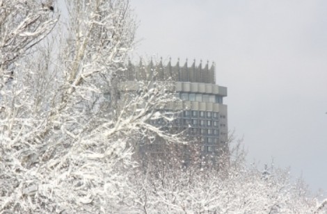 Алматыда кеше басталған қар бүгін кешке дейін жауды