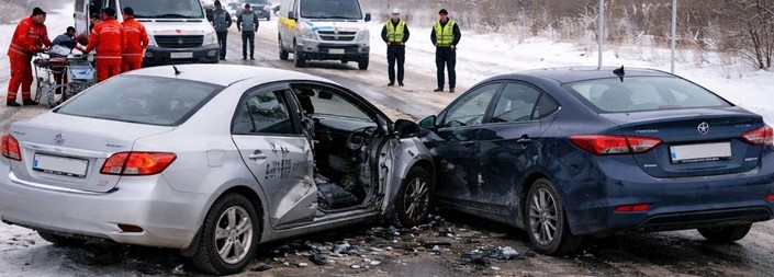 СҚО-да жол апатынан үш адам жарақат алды