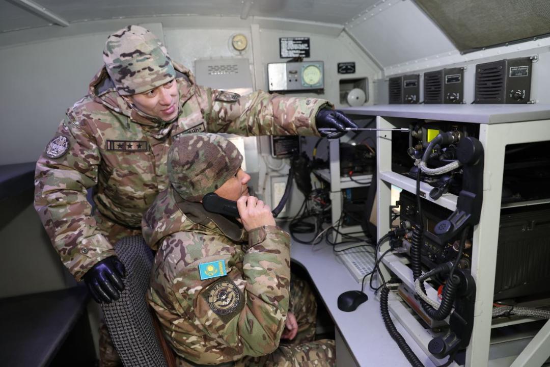 Алматыда офицерлер цифрлық байланыс құралдарын меңгерді