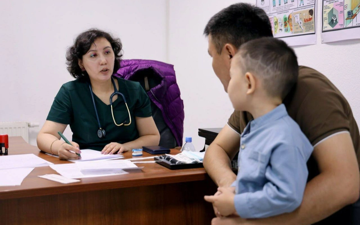 Қазақстанда 2025 жылы 4 млн-нан астам бала профилактикалық тексеруден өтті