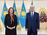 АҚШ елшісі: Қазақстан Президентіне сенім грамотасын тапсырғаныма өте қуаныштымын
