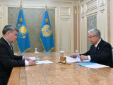 Президент «QazaqGaz» ҰК» АҚ басқарма төрағасы Әлібек Жамауовты қабылдады