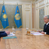 Президент Қорғаныс министрі Дәурен Қосановты қабылдады