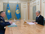 Президент Қорғаныс министрі Дәурен Қосановты қабылдады