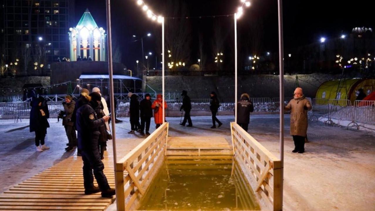 Крещение рәсімі: Астанада қай орындарда суға түсуге болады?