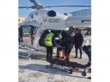 Ауыр жағдайдағы сәби тікұшақ арқылы Астанаға шұғыл жеткізілді