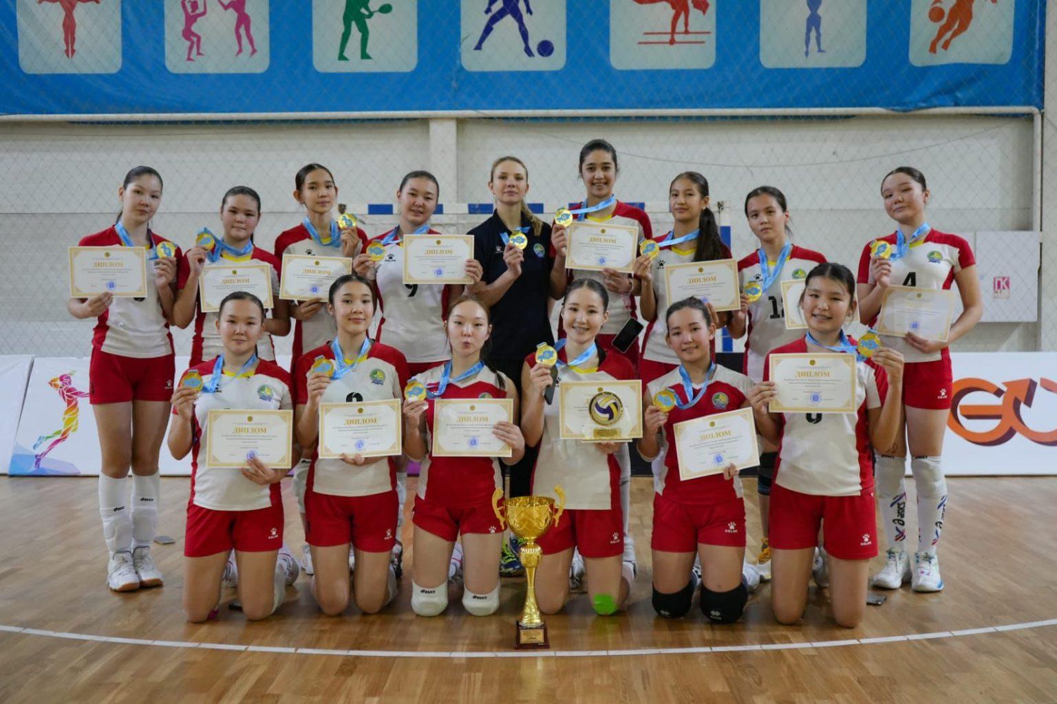 Волейболшы қыздардың жетістігі