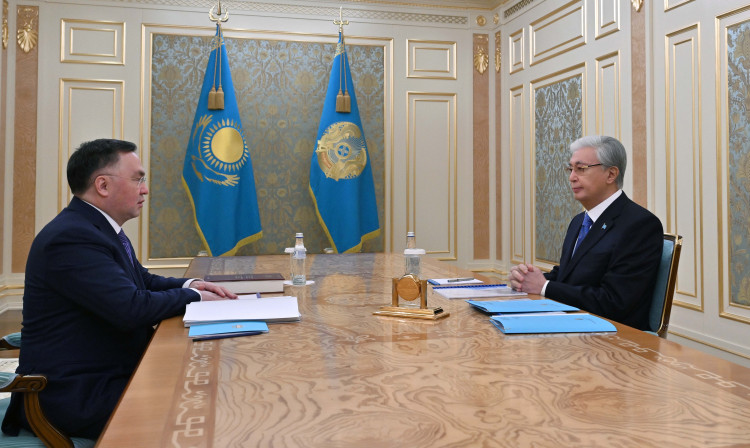 Президент Жоғарғы Сот төрағасын қабылдады