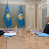 Президент Жоғарғы Сот төрағасын қабылдады