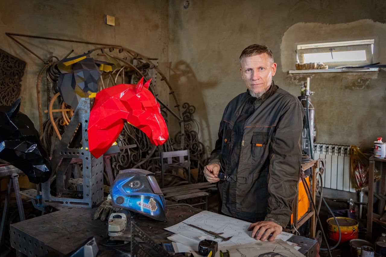 Ерекше мүсін жасайтын шебер