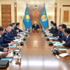 Президент азаматтардың құқығын қорғау және қоғамдық тәртіпті сақтау мәселелері бойынша жиын өткізді