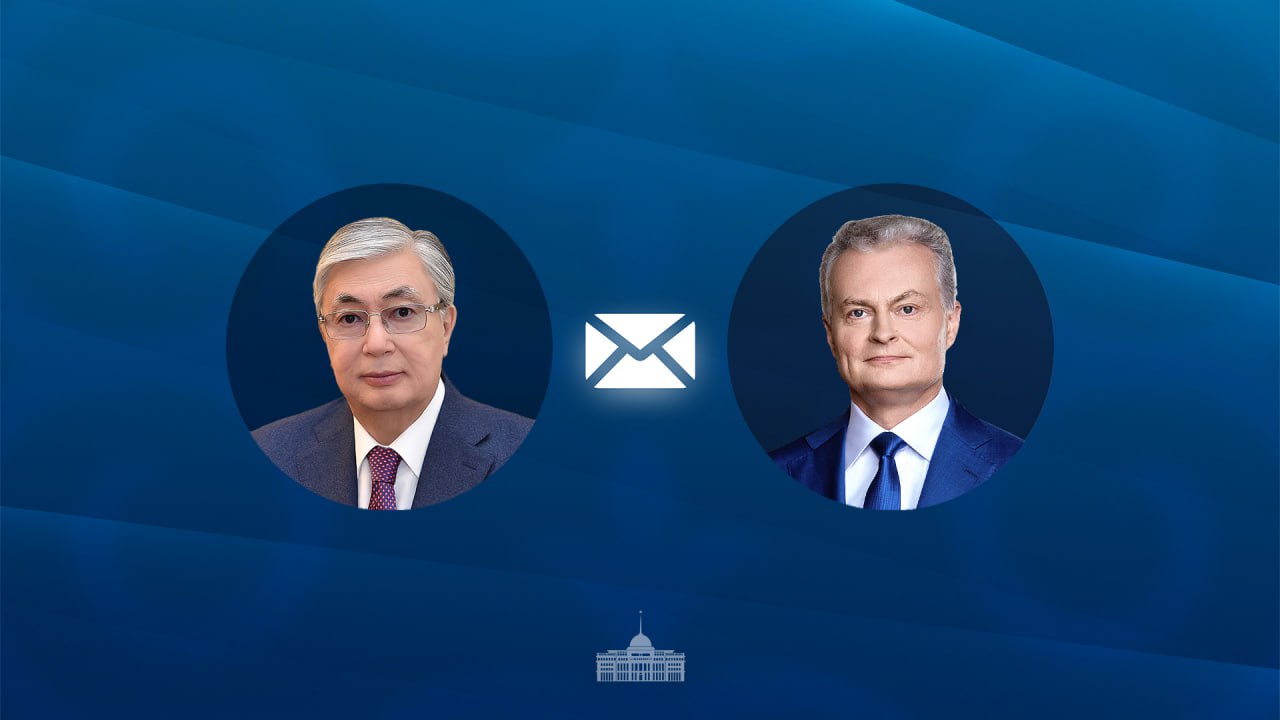 Мемлекет басшысы Литва Президентіне құттықтау жеделхатын жолдады