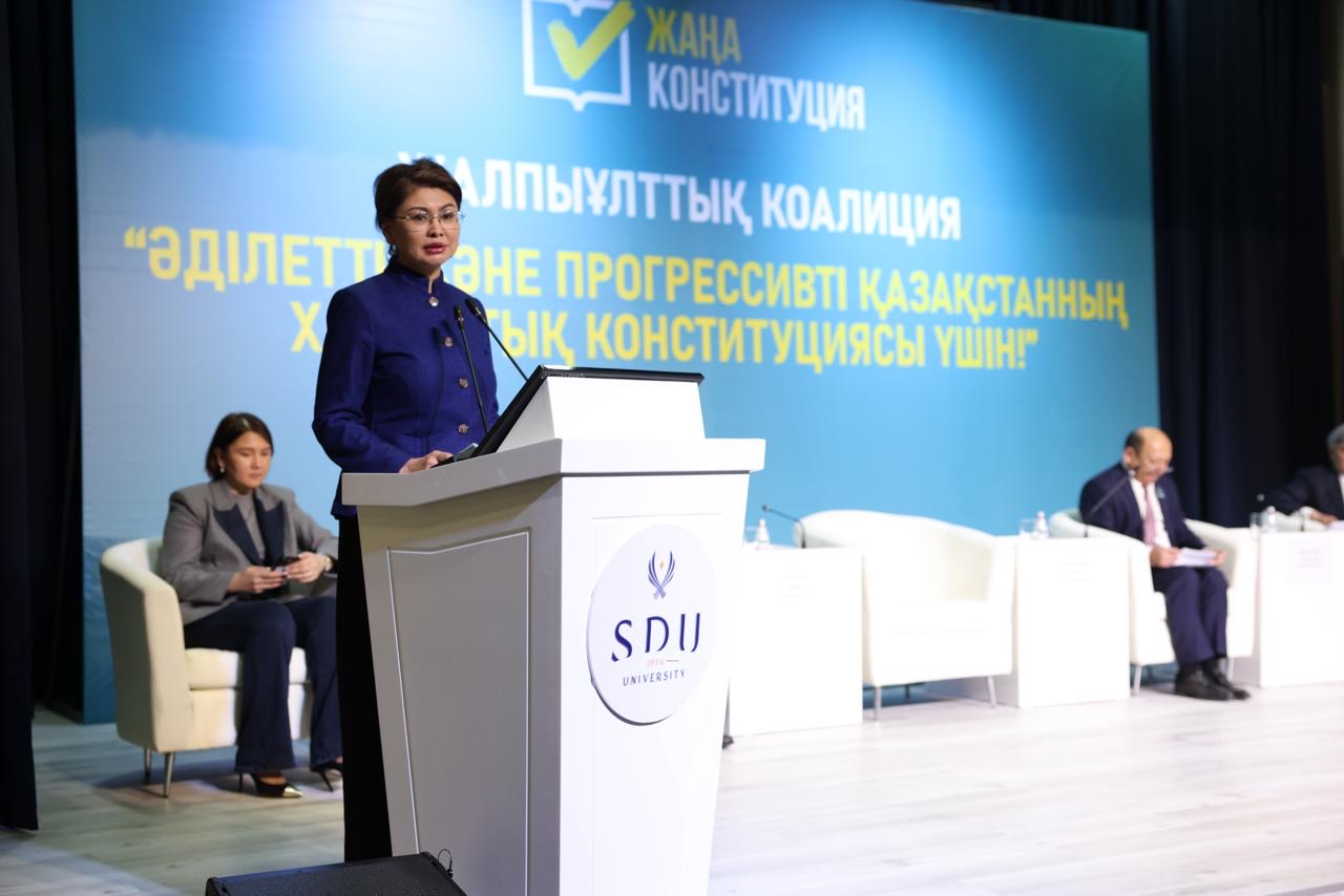 Аида Балаева: Жаңа Конституция сөз бостандығына және ғылыми, техникалық, көркем шығармашылық еркіндікке кепілдік береді