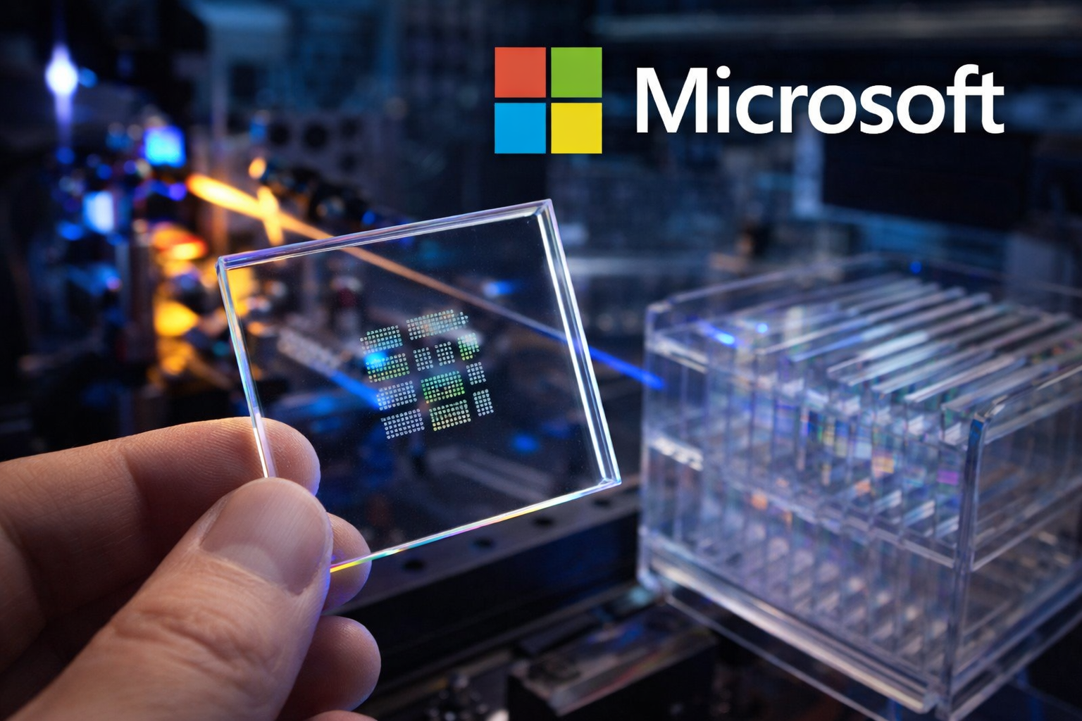 Project Silica: Ақпаратты 10 мың жыл сақтайтын шыны