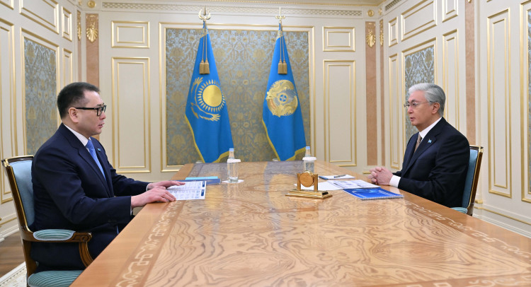 Мемлекет басшысы Сауда және интеграция министрі Арман Шаққалиевті қабылдады