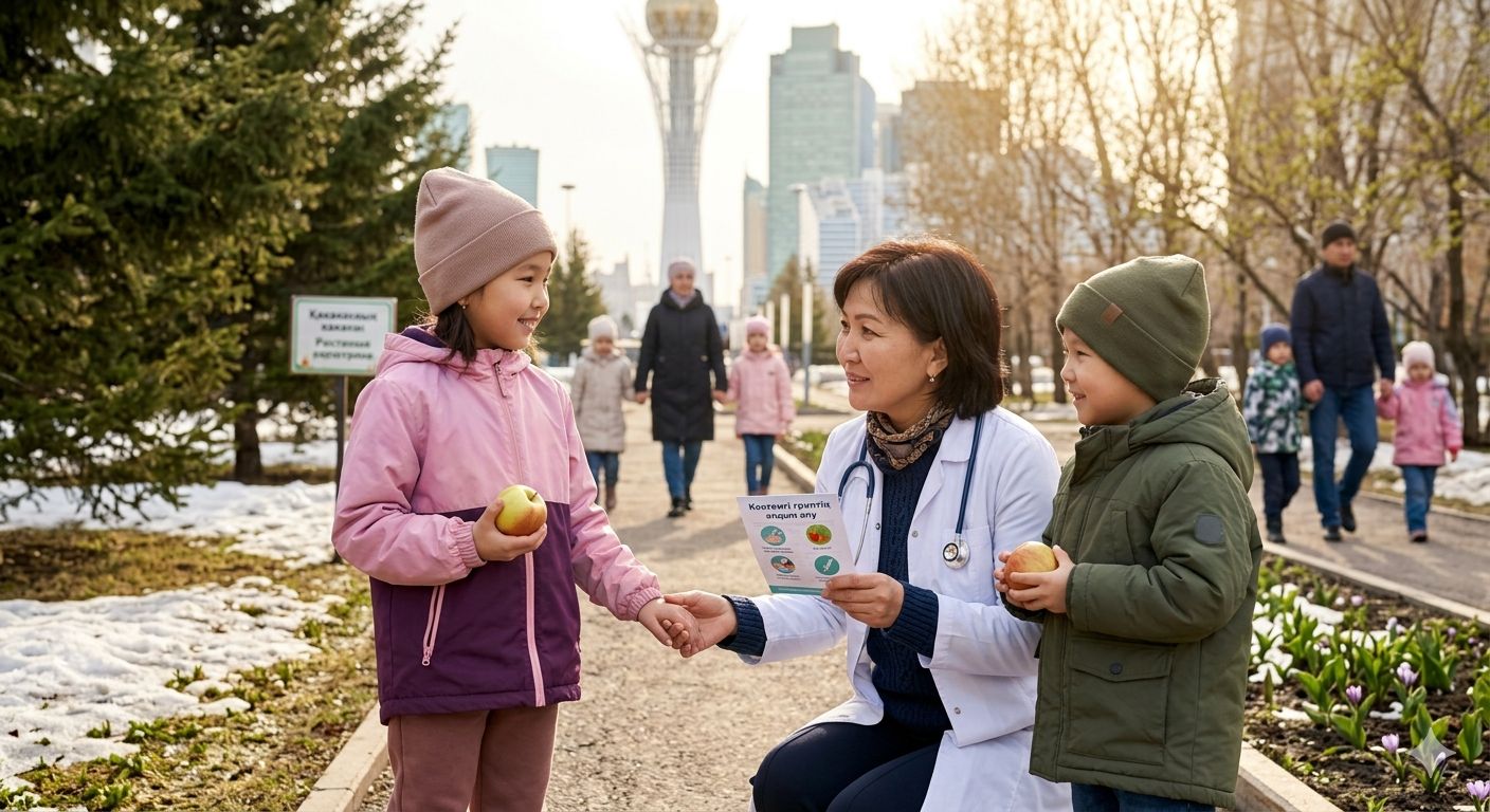 Суық маусымнан жылы кезеңге өту аралығы: Балаларды тұмау мен вирустан қалай қорғау керек?