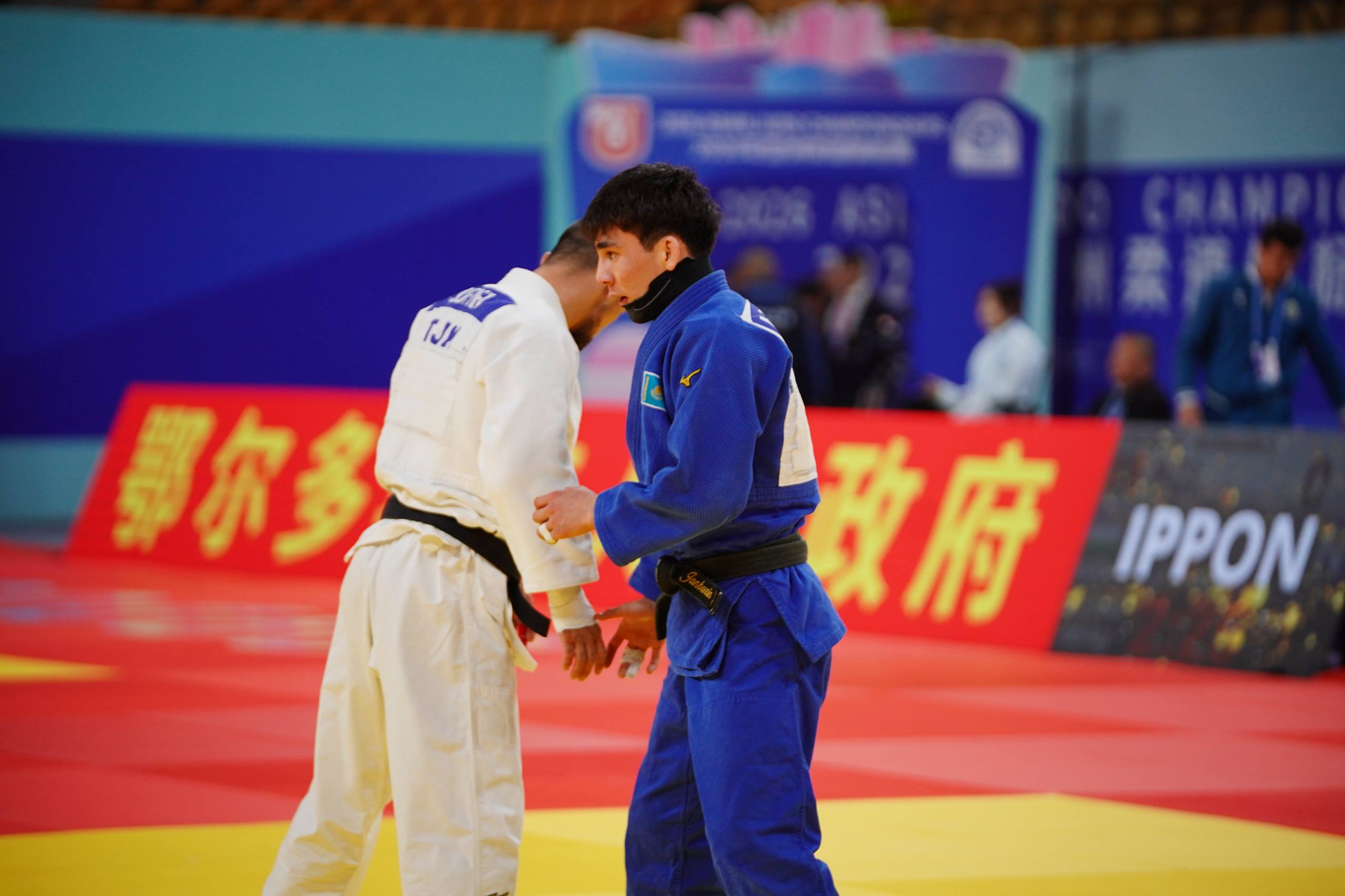 Екі дзюдошымыз Азия чемпионатының жартылай финалына шықты