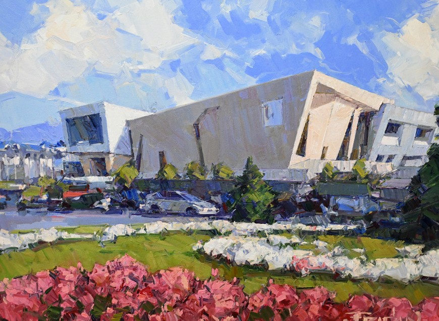 Қылқаламдағы қала тынысы